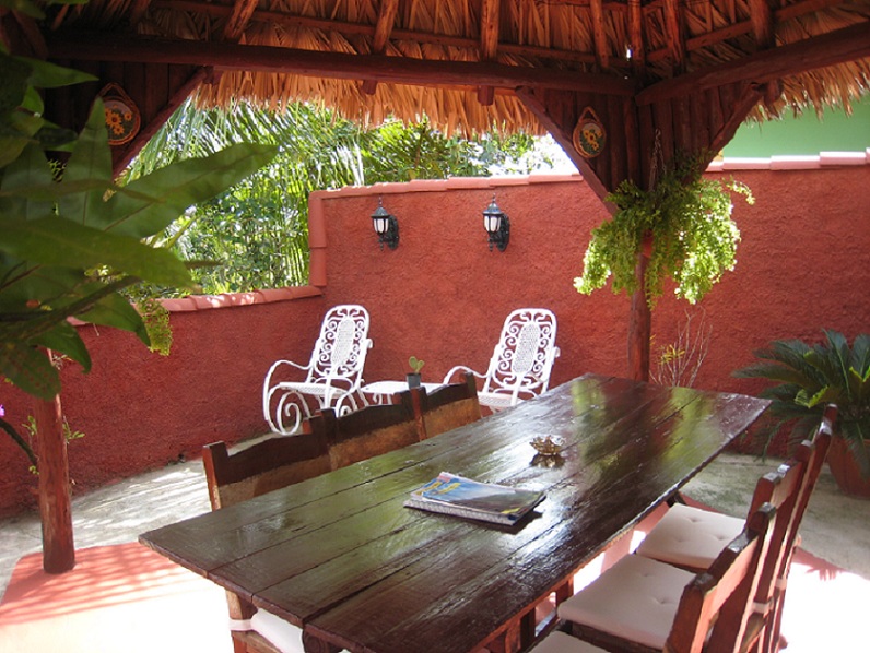 'Rustic hut' Casas particulares are an alternative to hotels in Cuba.